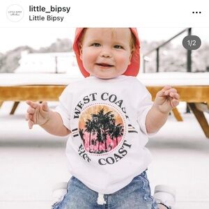 SOLD-Little Bipsy tee